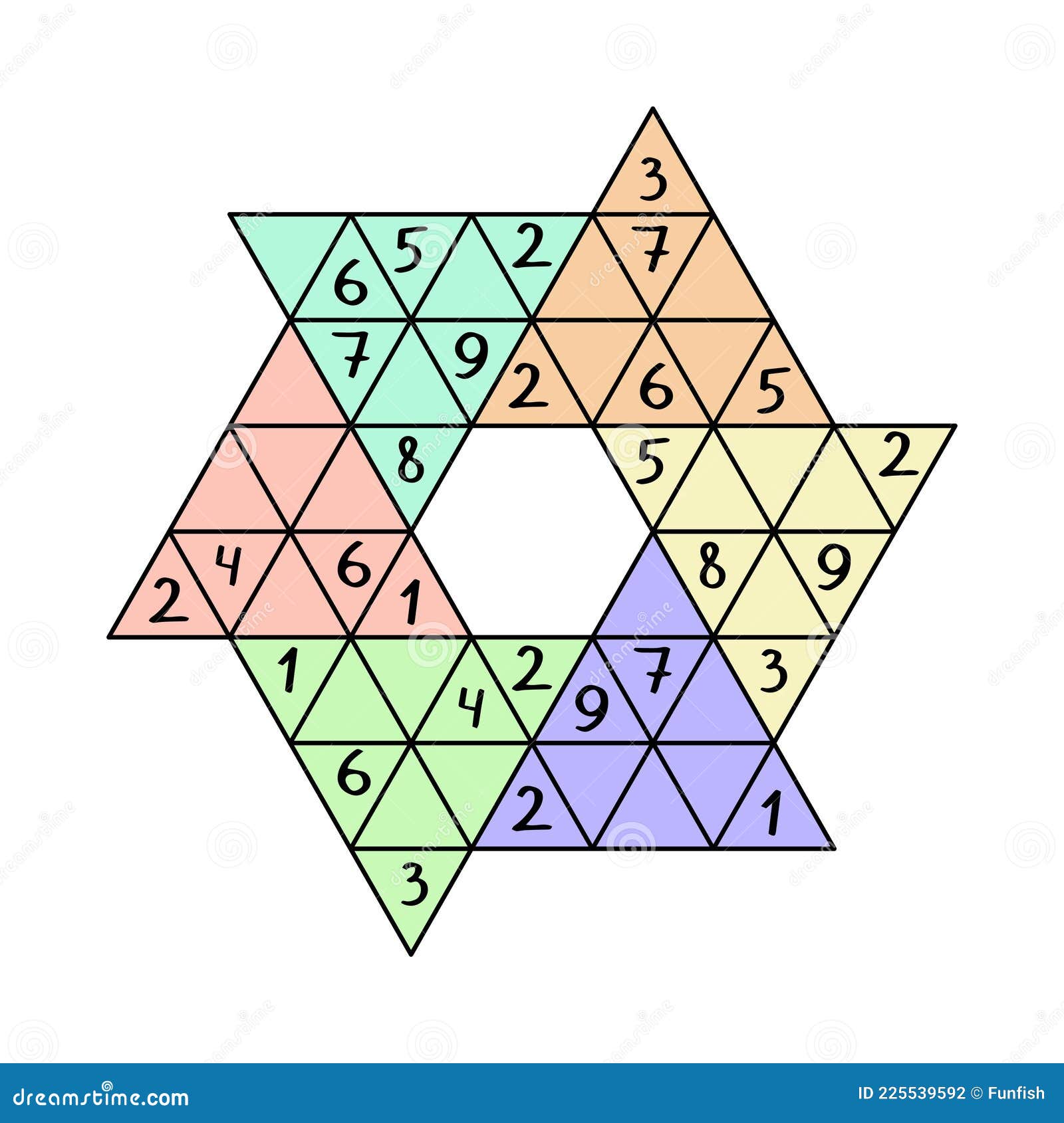 Imagens vetoriais Sudoku