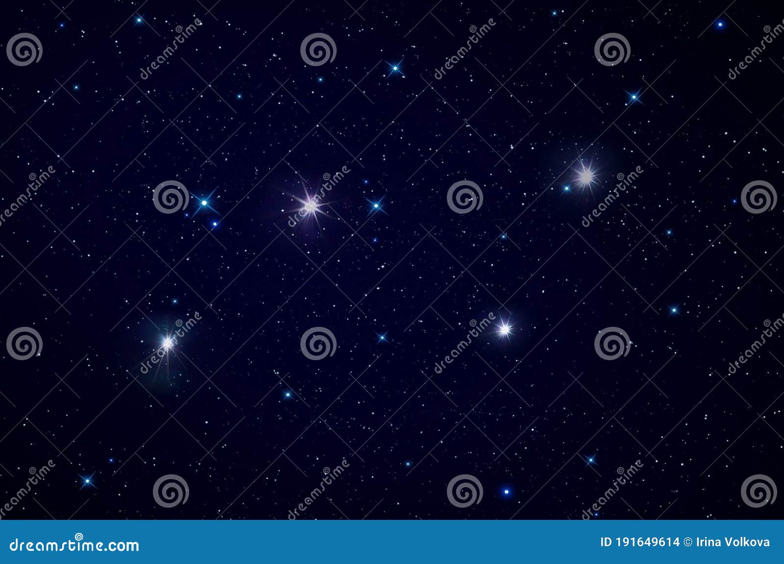 Nuevo Cielo Azul Romántico Estrellas Cósmicas Pendientes De 