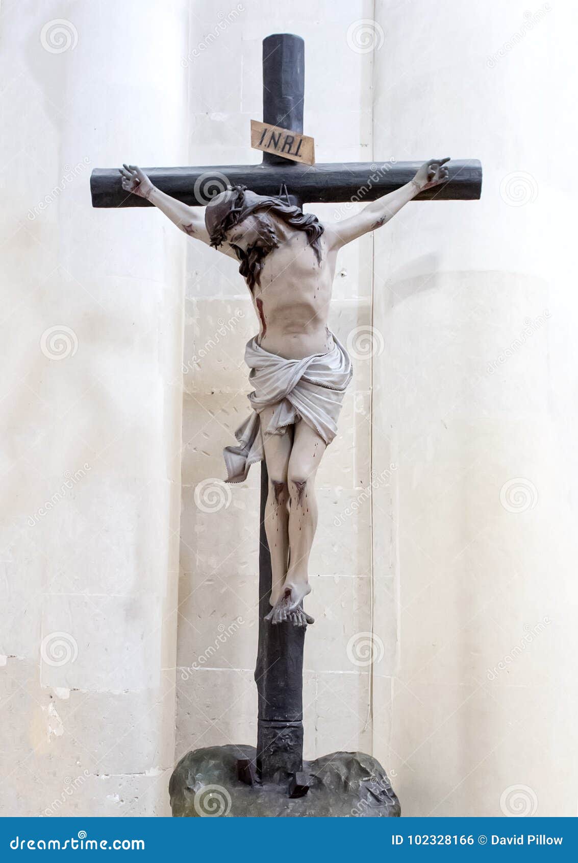 Cosa Significa Inri Sulla Croce Di Cristo Estátua De INRI De Jesus Christ Na Cruz, Di Santa Croce Da Basílica