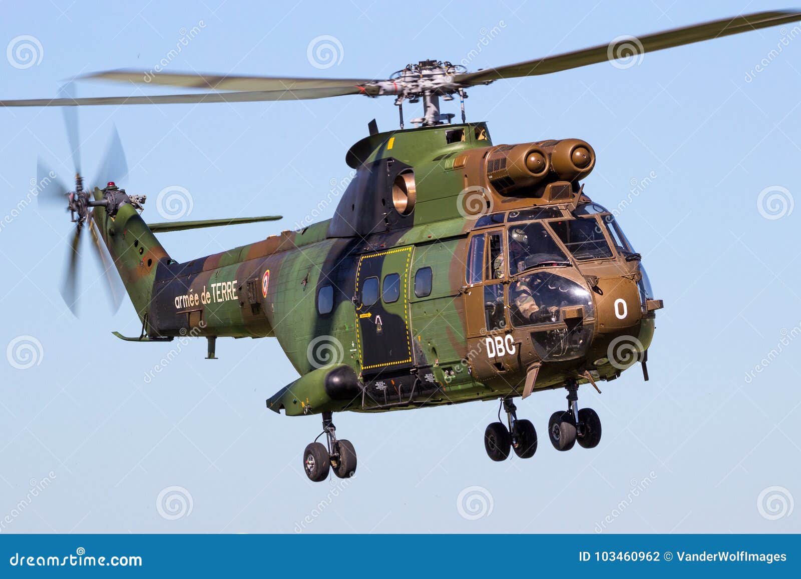 French Army Puma Helicopter in Flight Editorial Photography - Image aircraft, 3rhc: 103460962