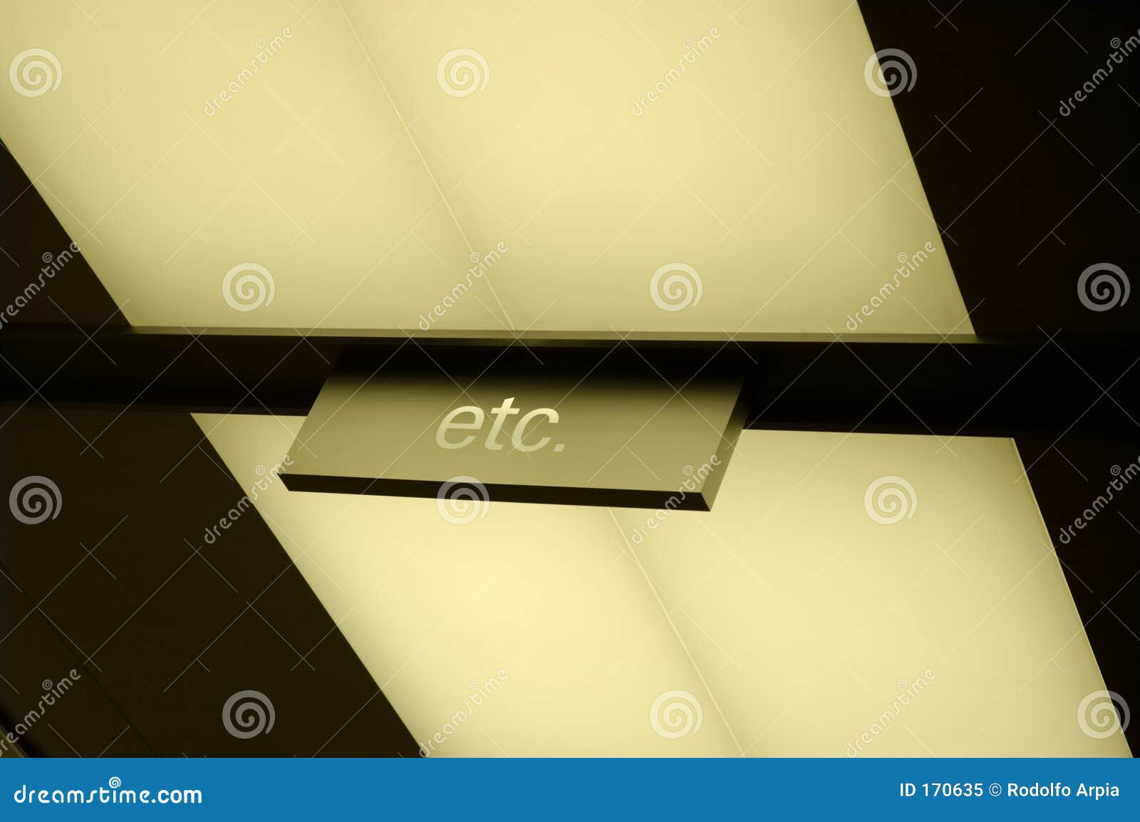 Etcetera stock image. Image of store, fluorescent, lights 170635