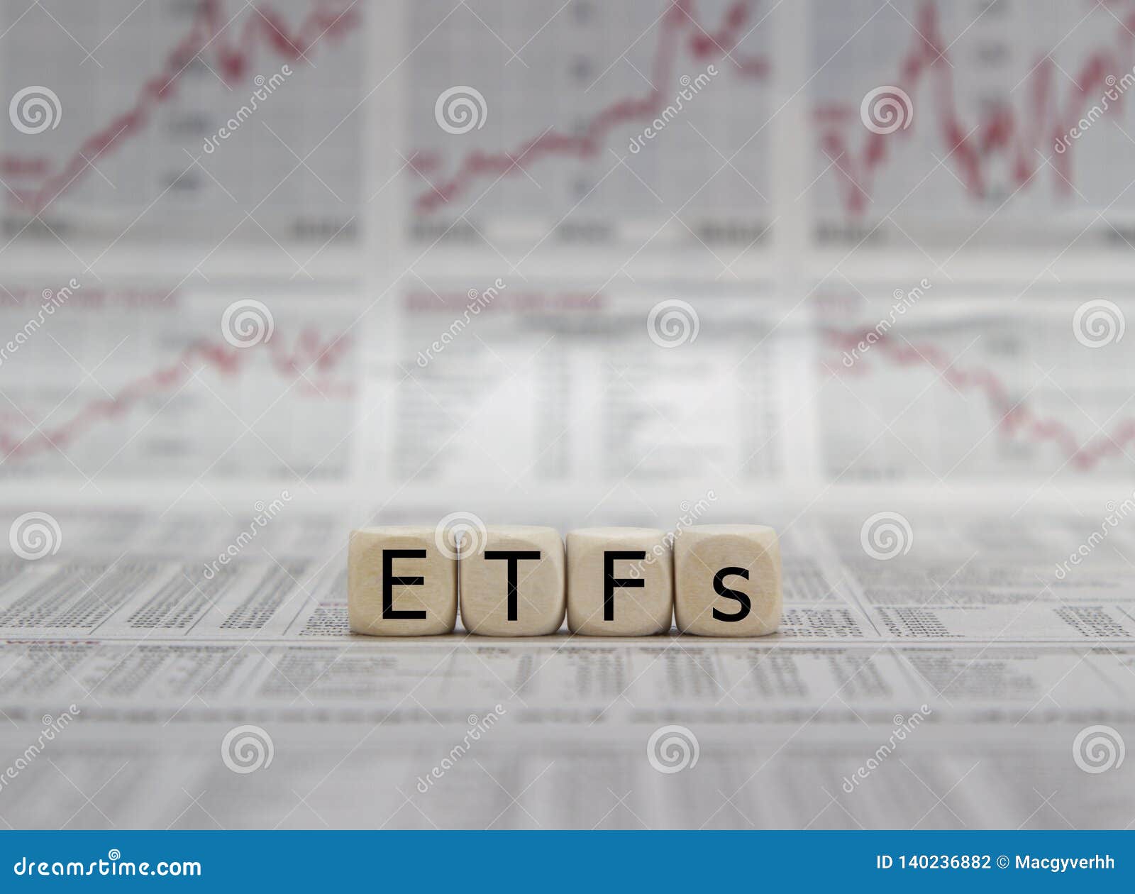 etf exchange trades funds word