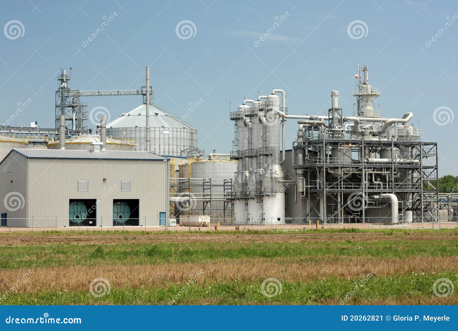 Ethanol Plant stock image. Image of plant, agriculture 20262821