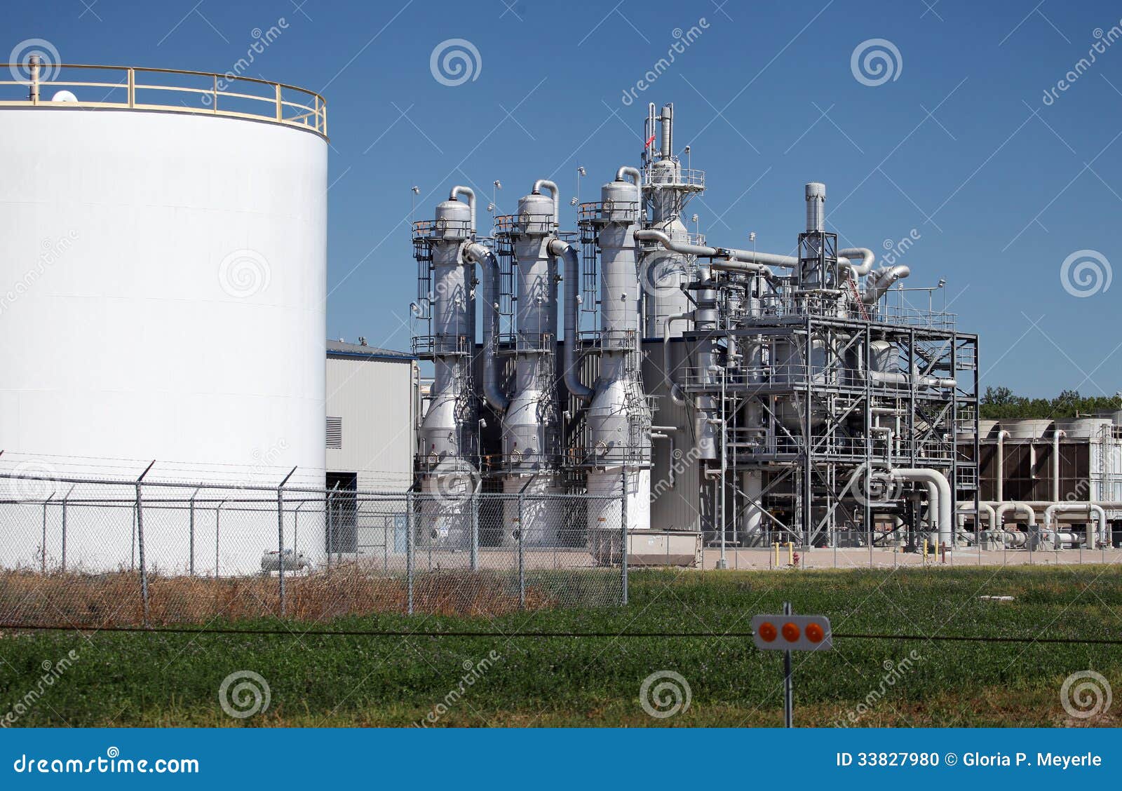 Ethanol Plant stock photo. Image of bioindustry, facility - 33827980