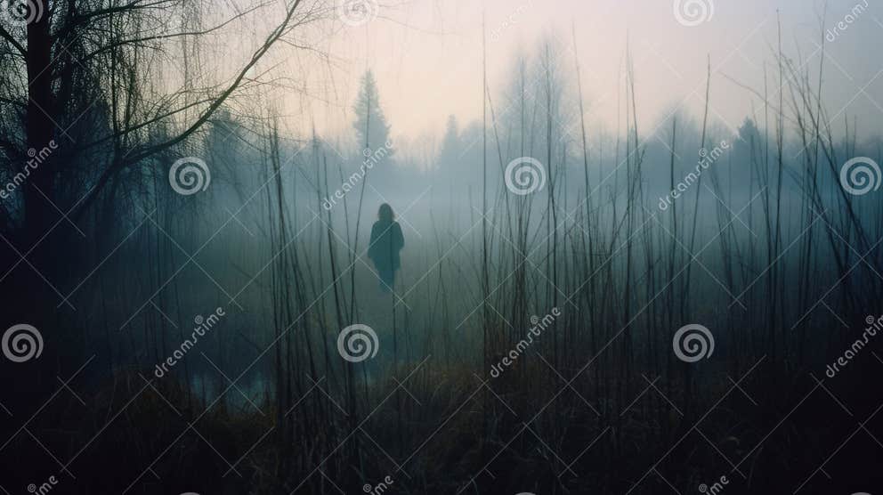 Ethereal Landscape Photography: Haunting Figuratism in a Foggy Field ...