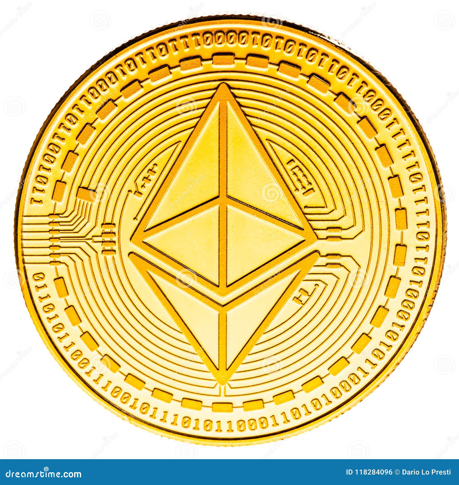 Ethereum coin isolated editorial photo. Image of white - 118284096