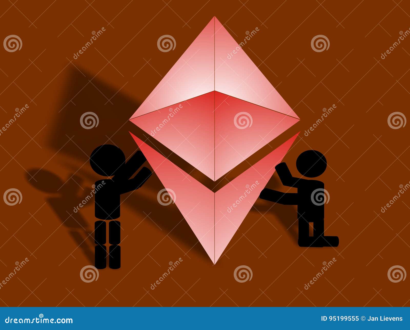 Ethereum support icon editorial image. Illustration of market - 95199555