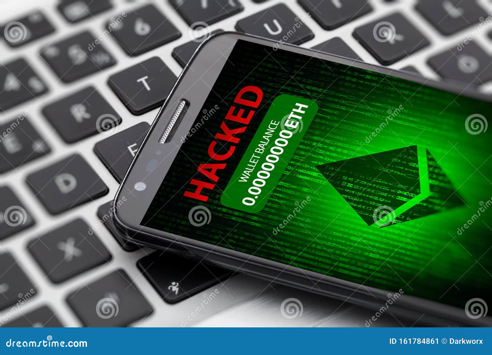 Ethereum Wallet Hacked Message on Smartphone Screen. Editorial Photo -  Image of phone, trojan: 161784861