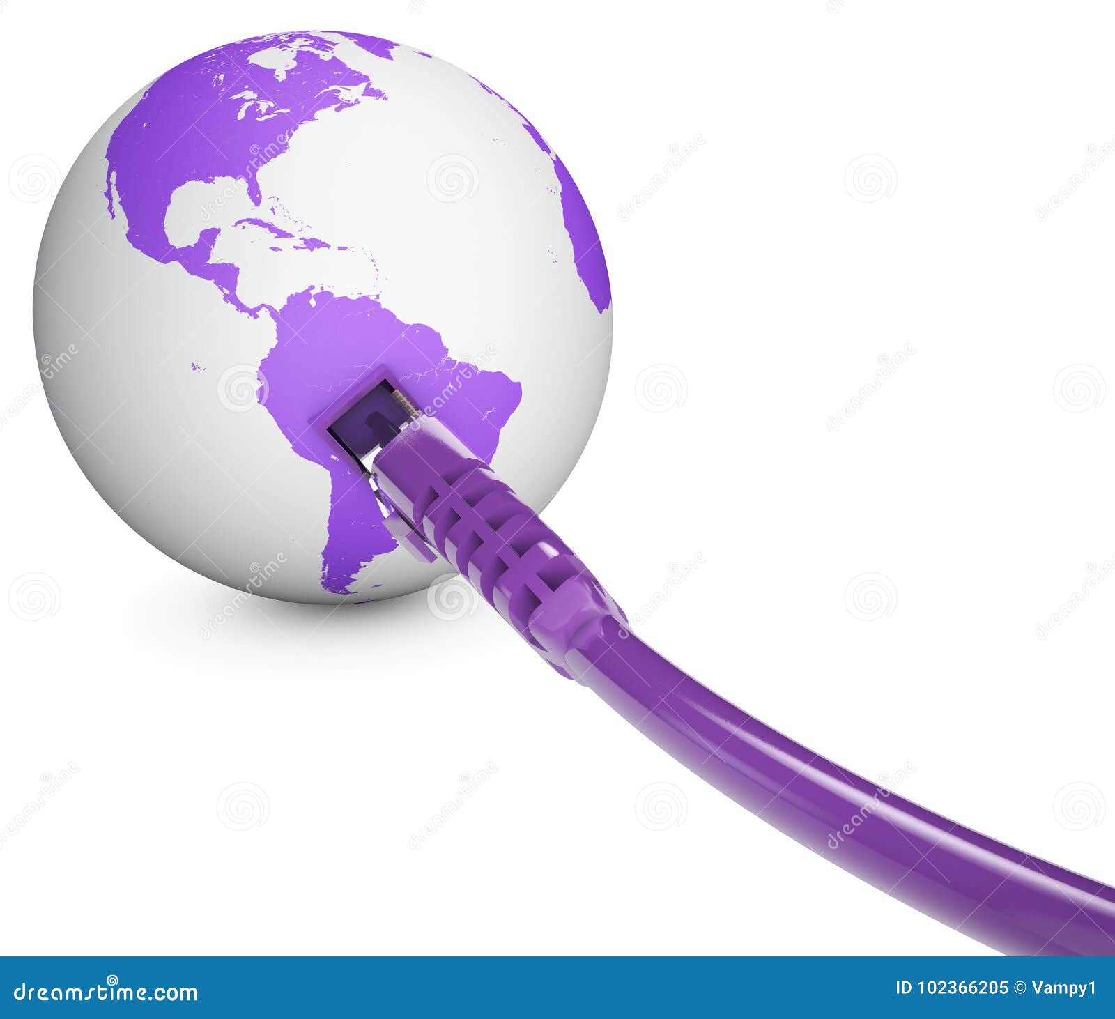 Cable, Connection, Bandwidth. the World on the 