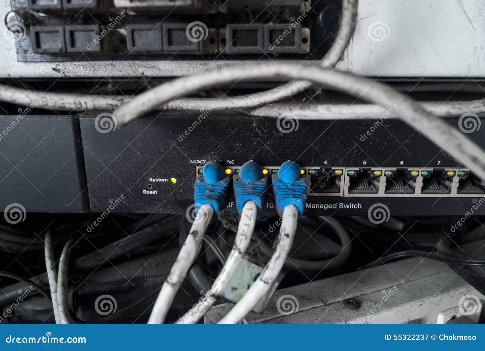 cable stock image. Image of network, digital 55322237