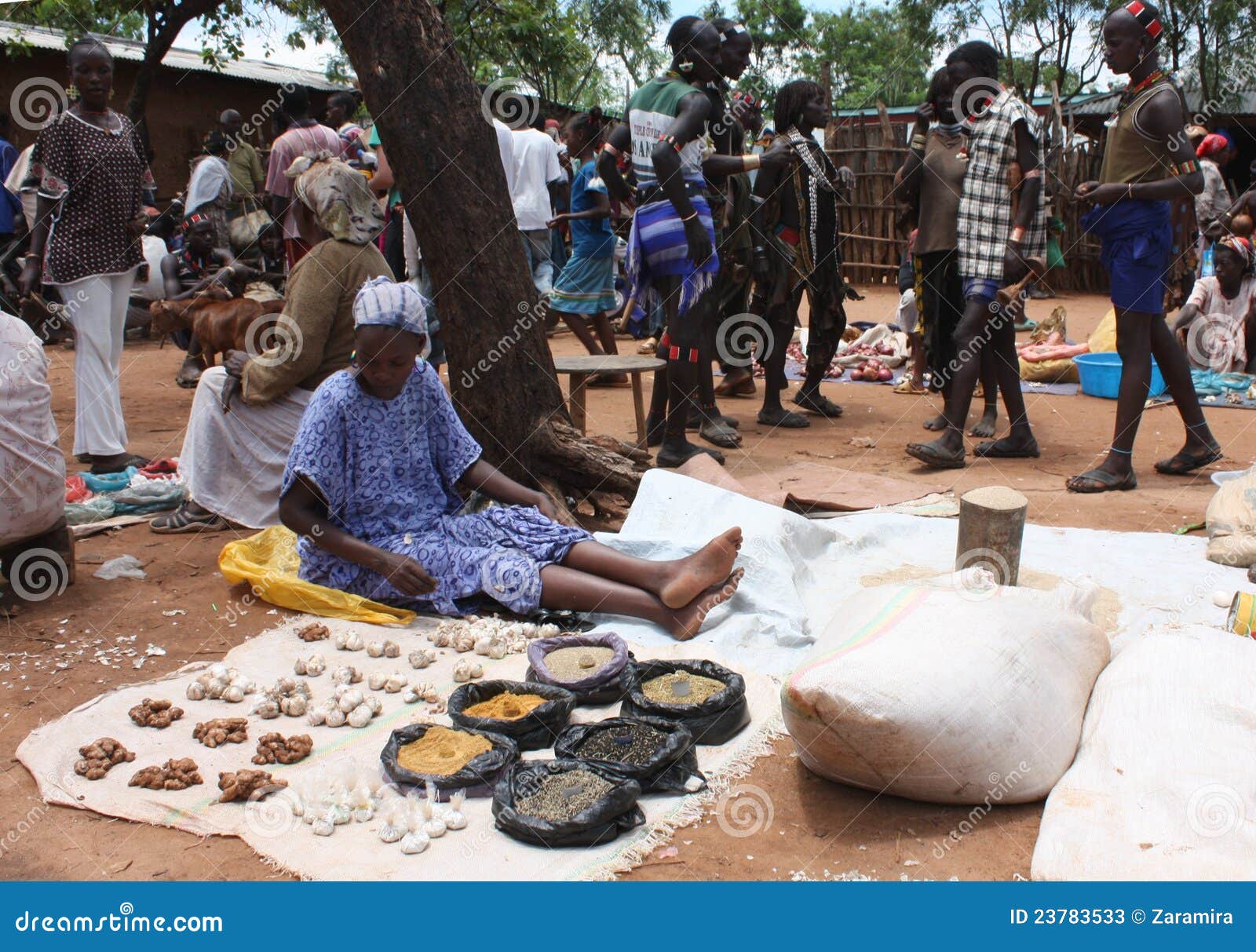 Ethiopian market editorial stock photo. Image of hammer 23783533