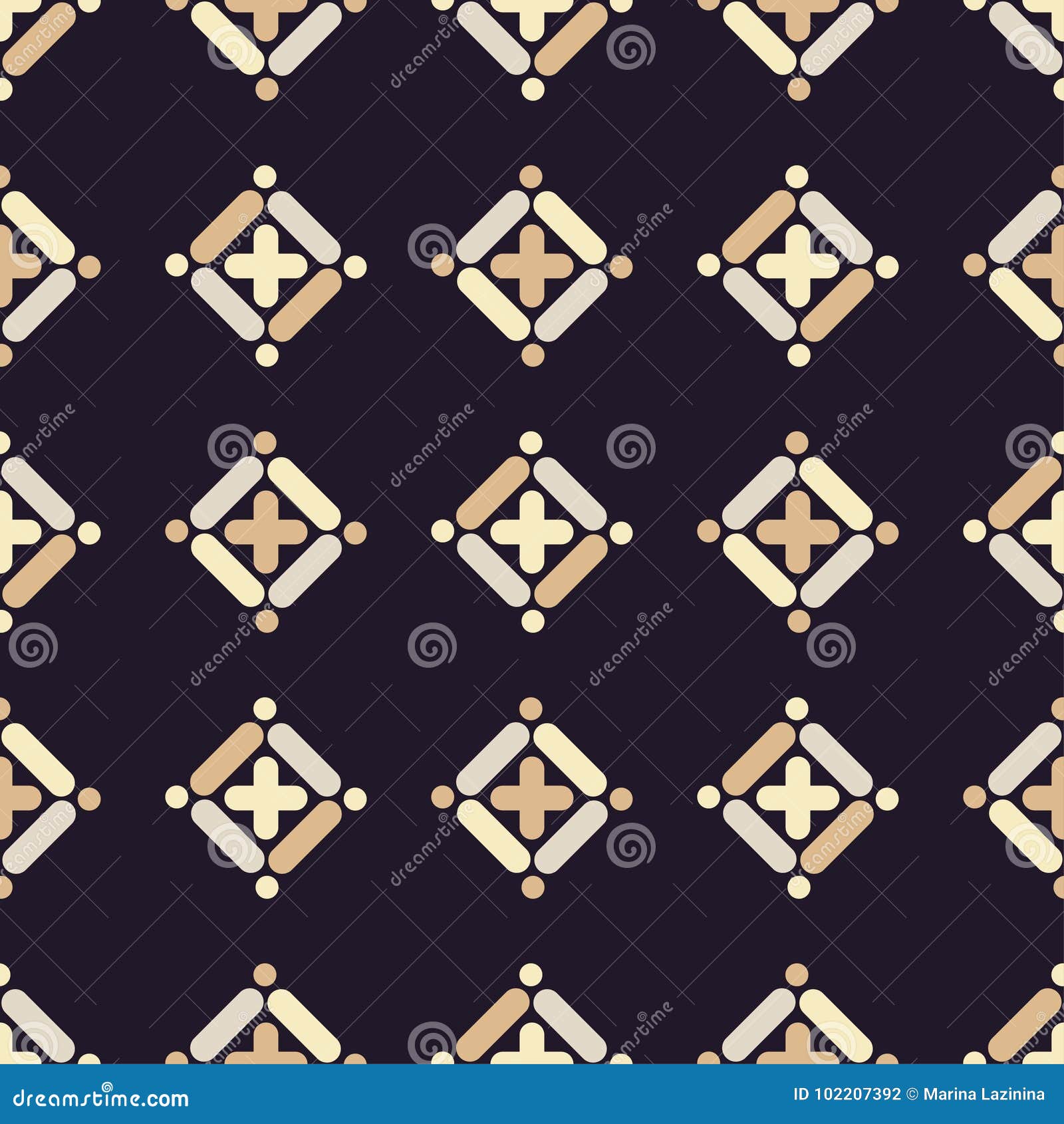 ethnic boho seamless pattern. retro motif.