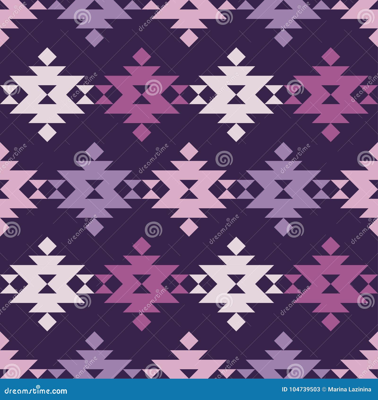 Ethnic Boho Seamless Pattern. Tribal Pattern. Folk Motif Stock ...