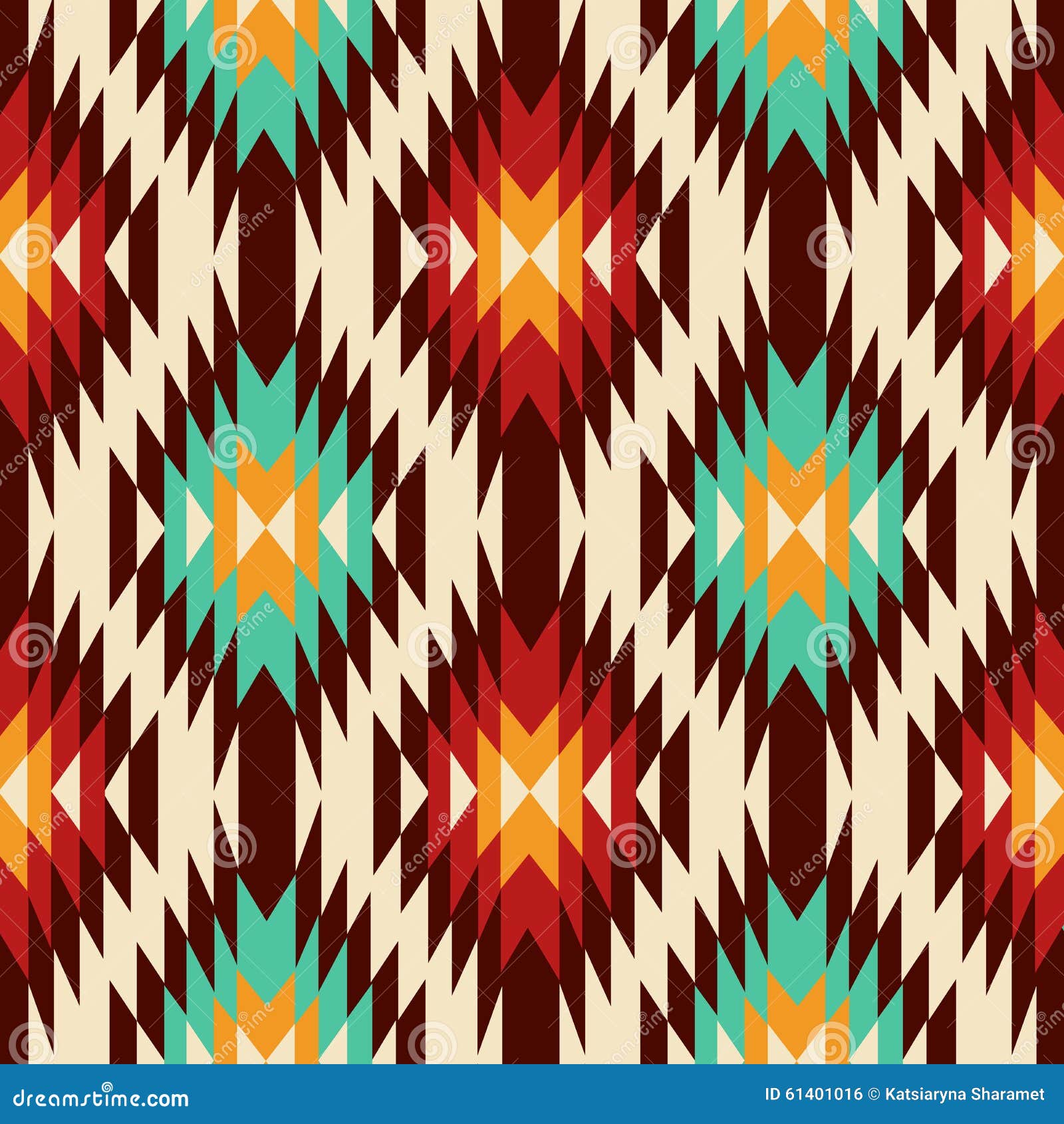 ethnic ornament. navajo pattern