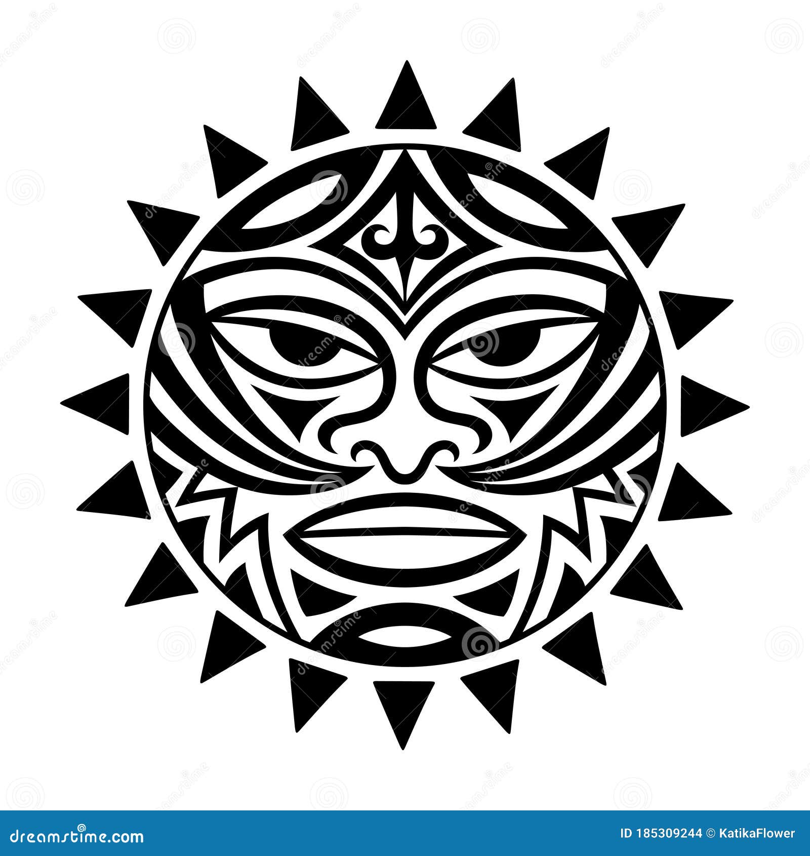 Maori Tiki Symbol