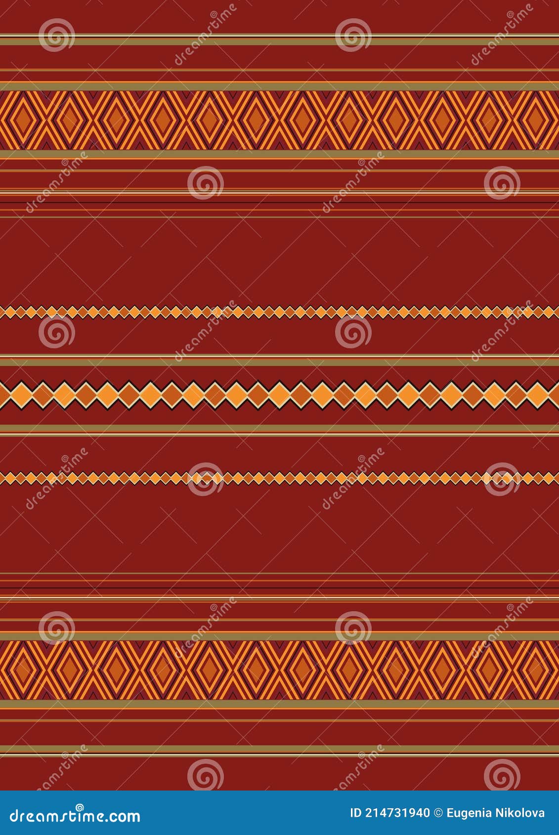 ethnic textile background. mexican striped blanket seamless pattern. native american textile