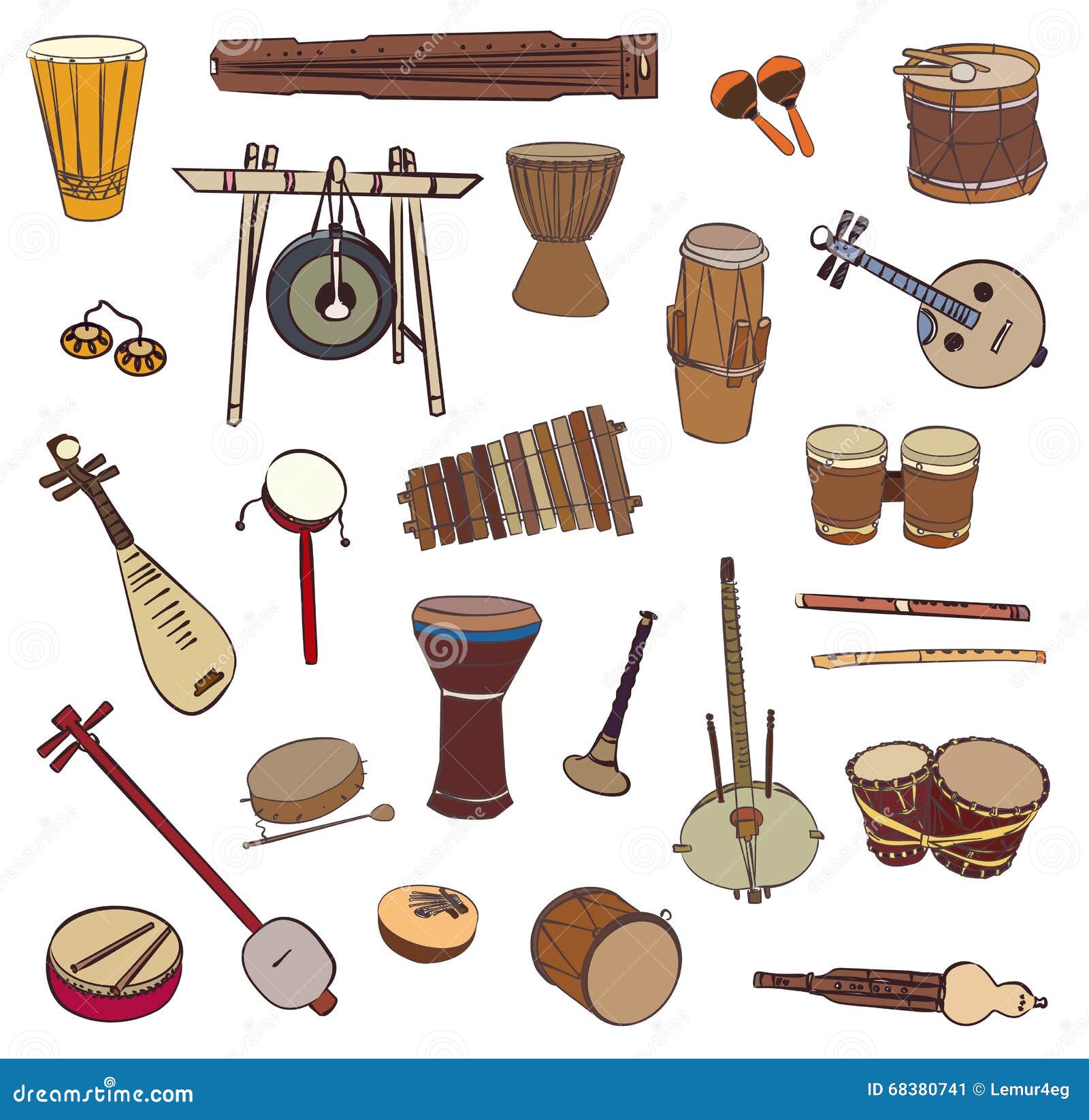 https://thumbs.dreamstime.com/z/ethnic-traditional-musical-instruments-vector-contour-set-music-billboard-white-background-68380741.jpg