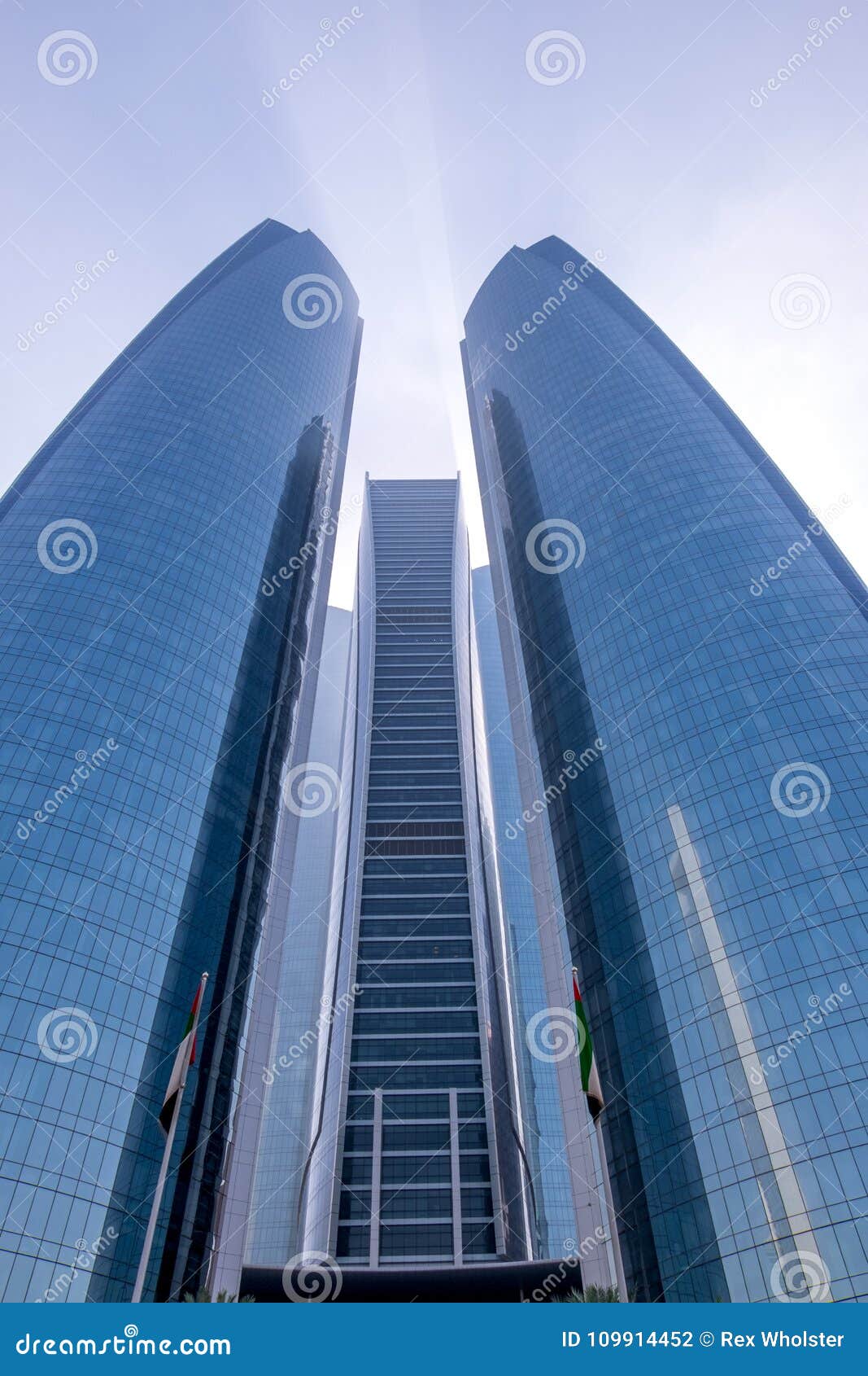 Skyscrapers In Abu Dhabi Near The Corniche Stock Photo Image Of