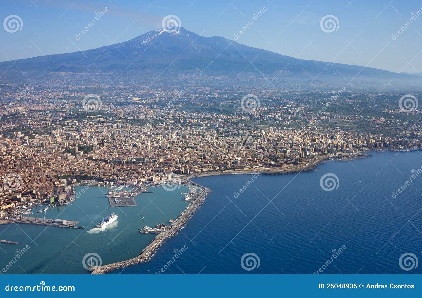 etna from air