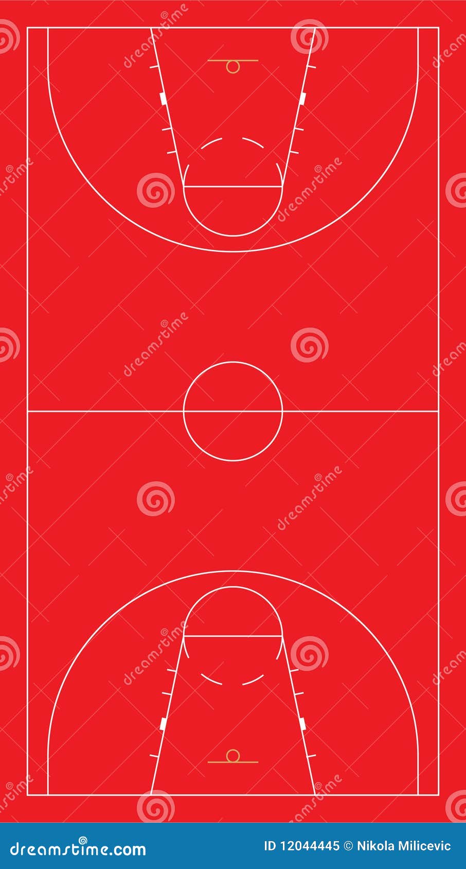 EU basketball court stock vector. Illustration of activity 12044445