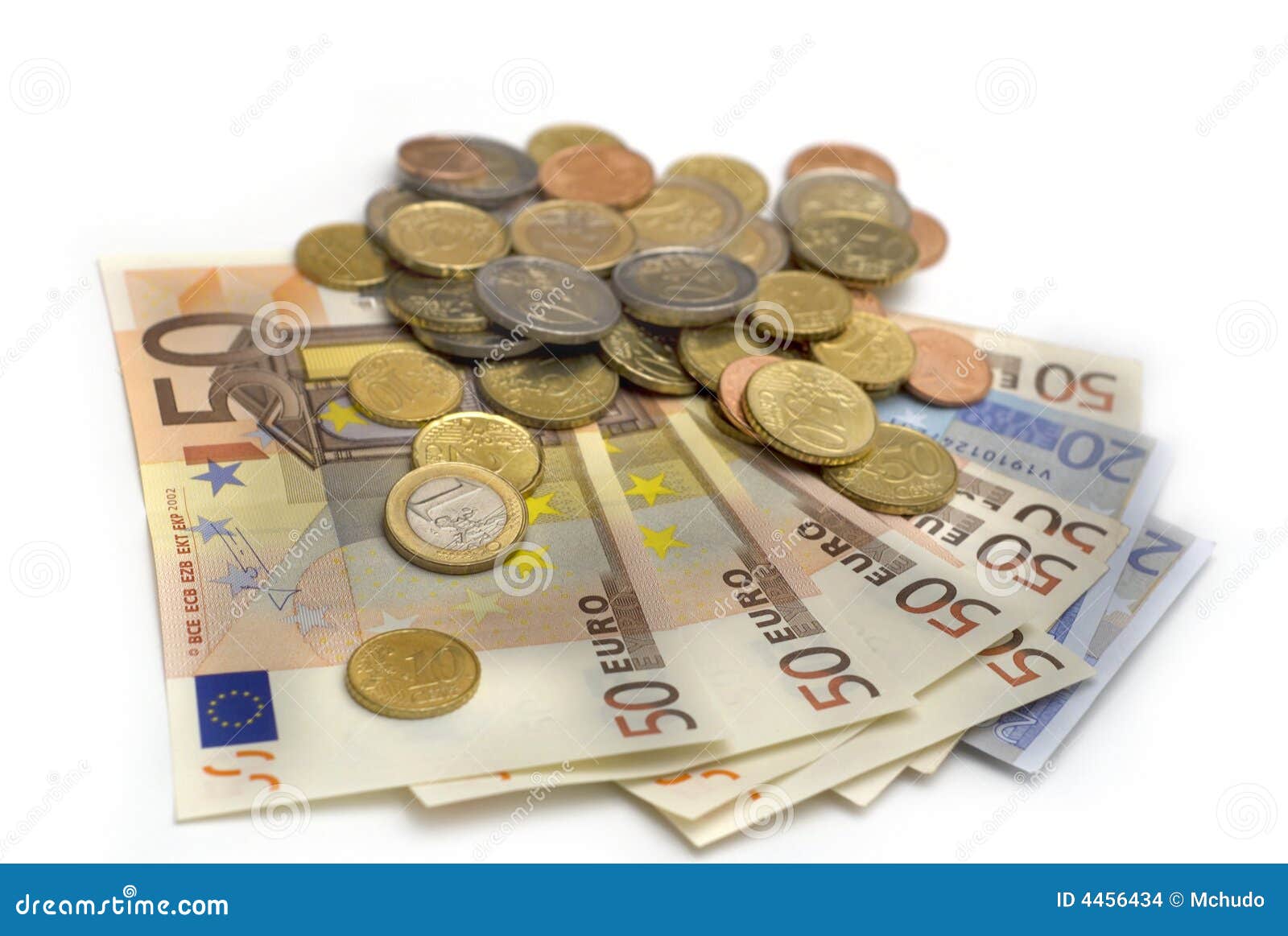 Eu money stock photo. Image of cash, receipts, coin, currency 4456434