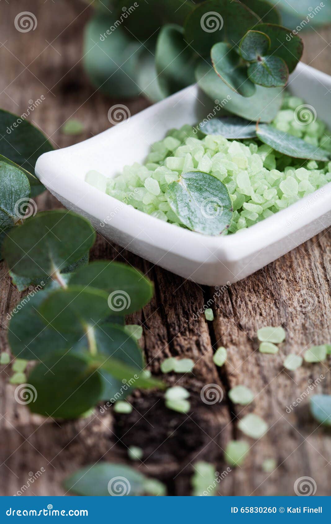 Eucalyptus bath salt stock photo. Image of ingredient 65830260
