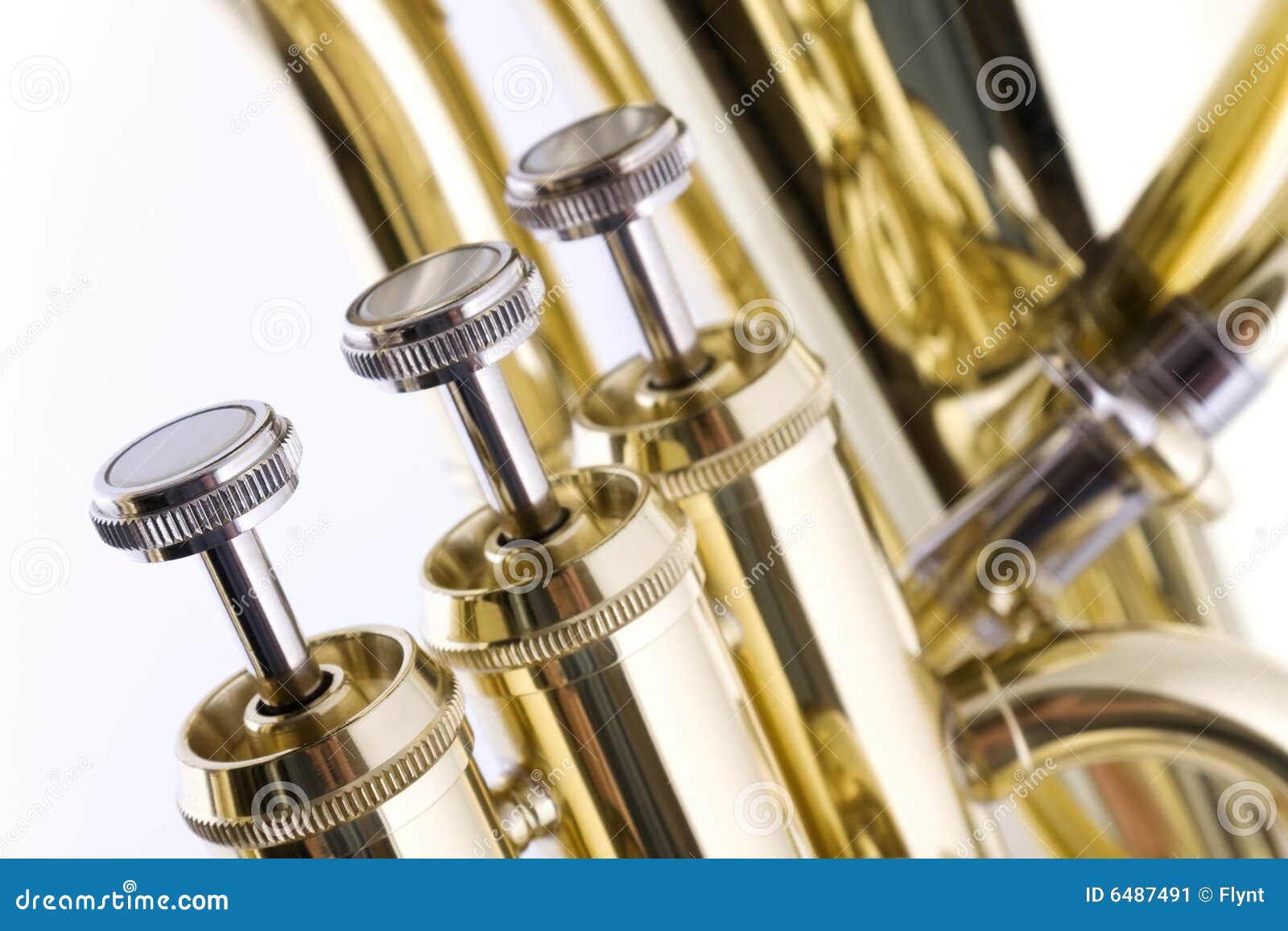 Euphonium valves stock image. Image of space, differential 6487491