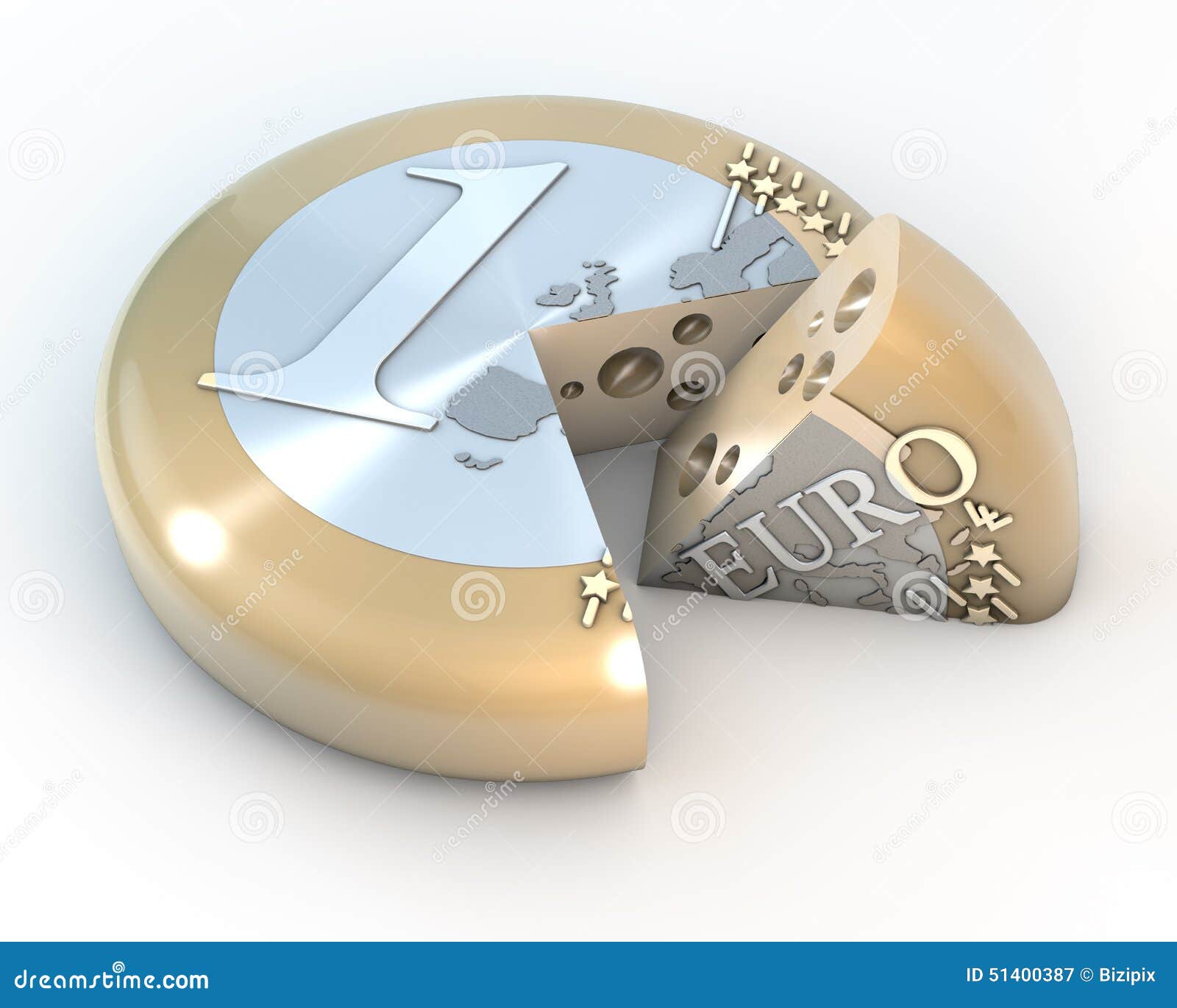 Euro cheese stock illustration. Illustration of europe - 51400387