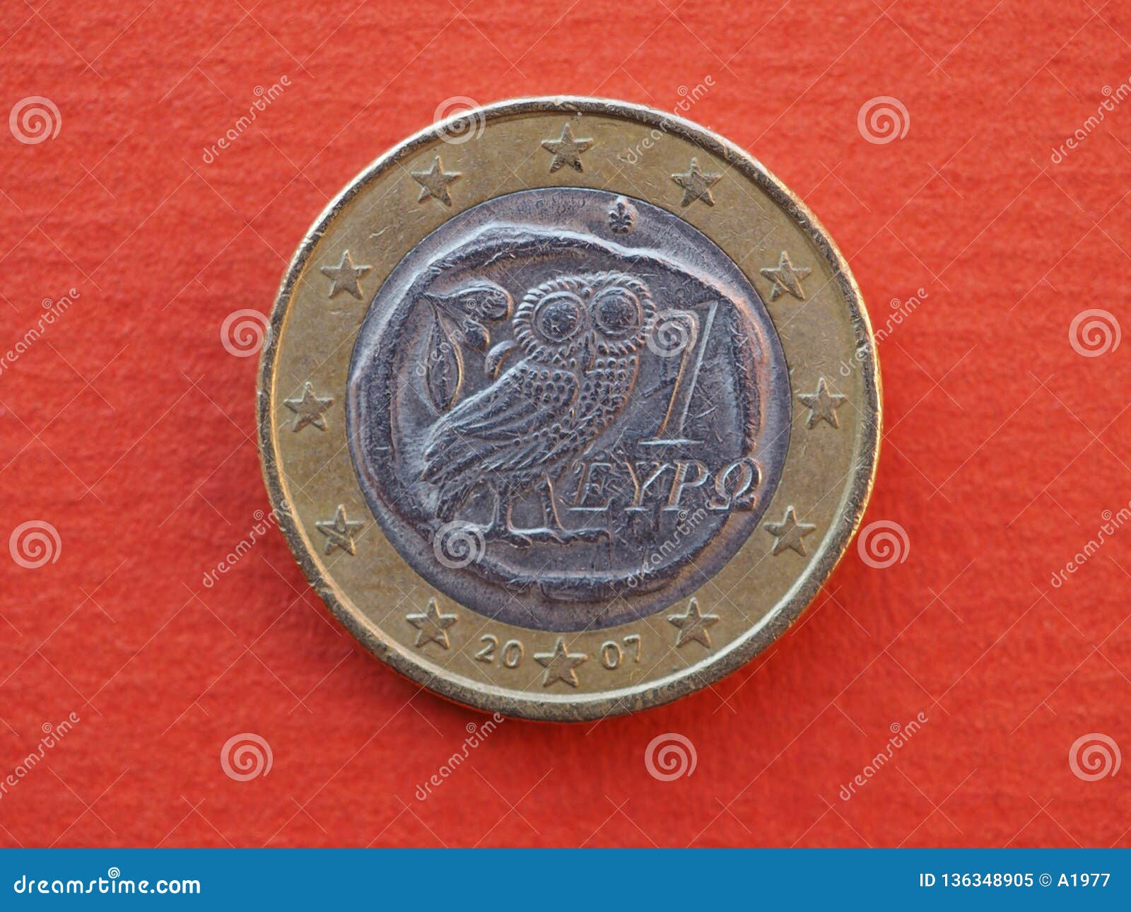 1 Euro Coin Greece 2002 