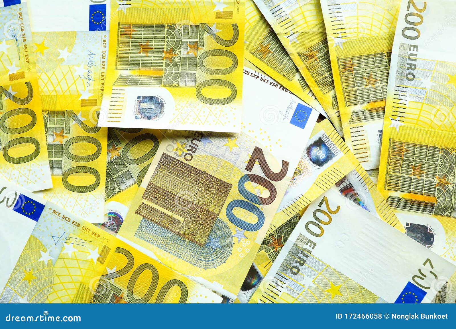 Euro Currency Offers 200 Euro Bank Note On Table Stock Photo Image euro-currency-offers-200-euro-bank-note-on-table-stock-photo-image