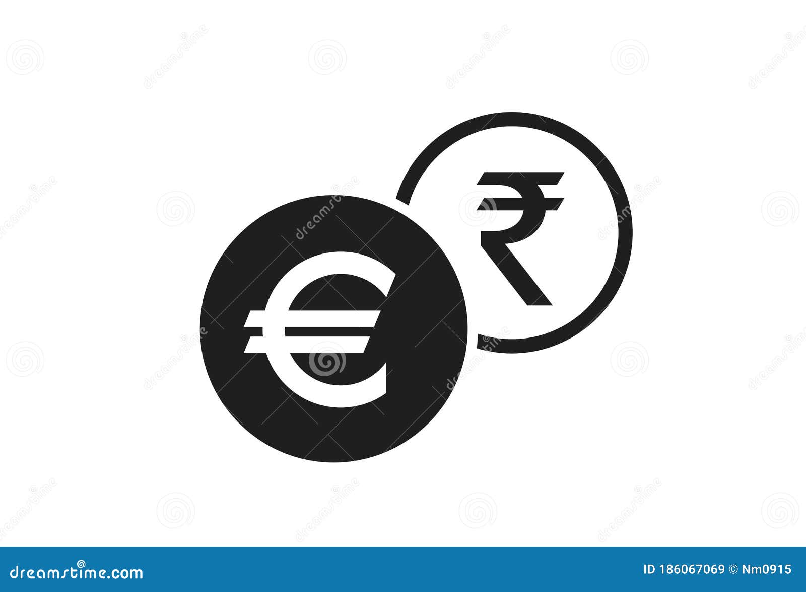 Euro To Indian Rupee Currency Exchange Icon Stock Vector Illustration euro-to-indian-rupee-currency-exchange-icon-stock-vector-illustration