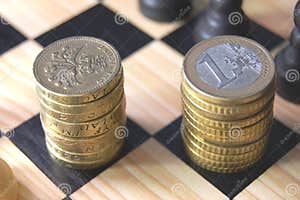 Euro Vs Pound Stock Image Image Of Conceptual Fluctuations 11315687