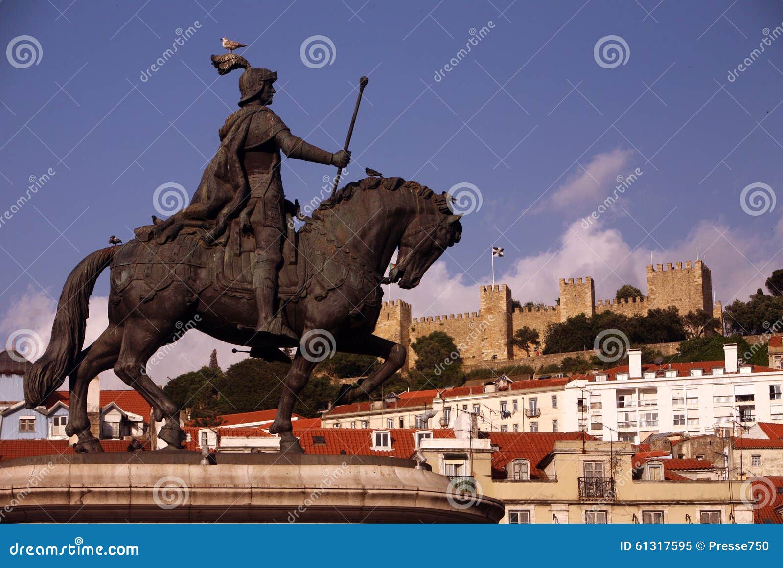 europe portugal lisbon baixa castelo