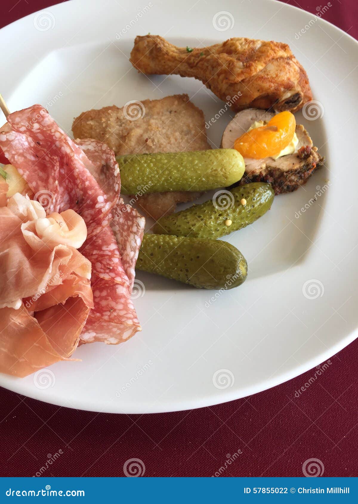 European appetizers stock photo. Image of chicken, starters 57855022