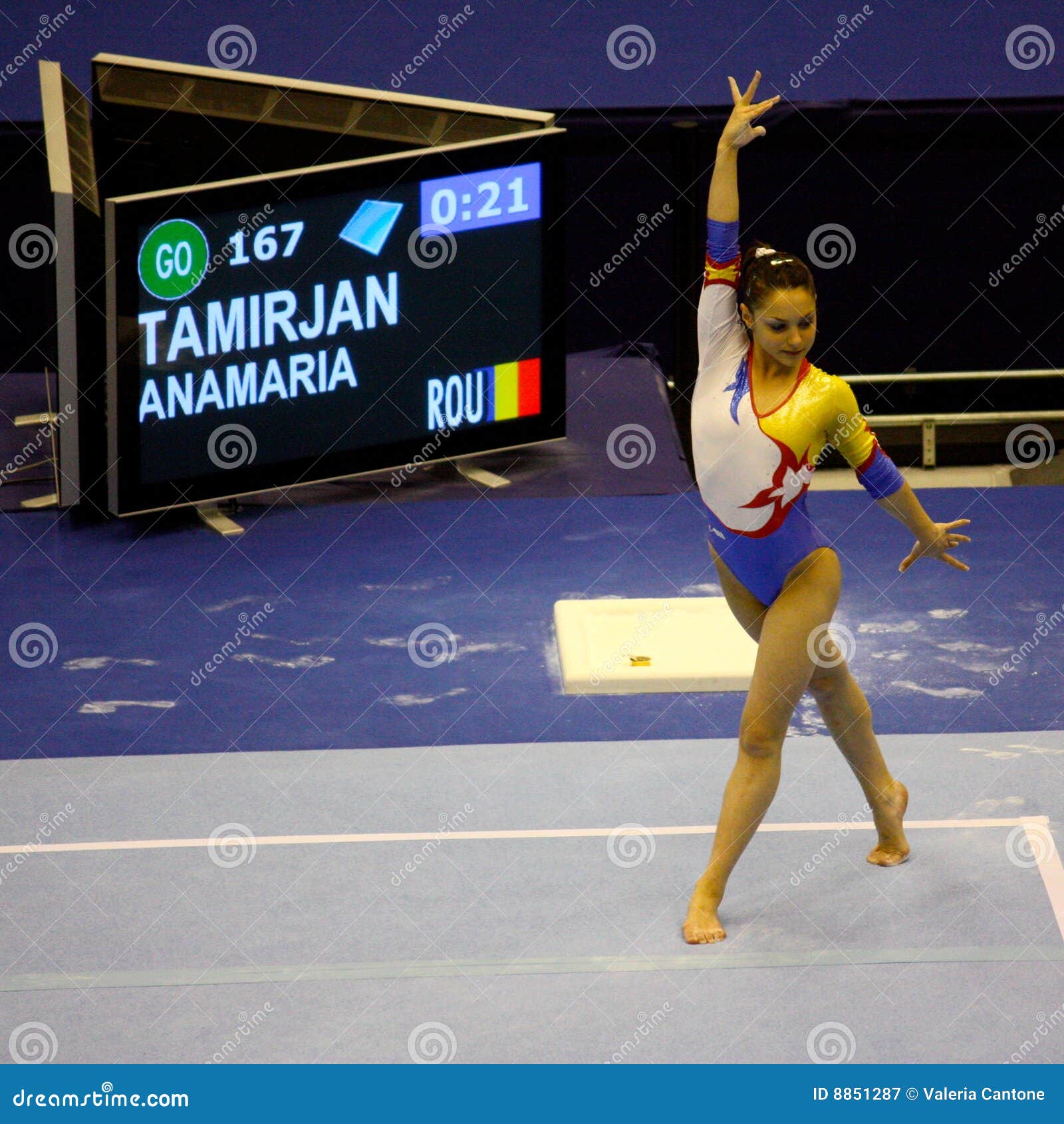 European Artistic Gymnastic Championships 2009 Editorial Photography