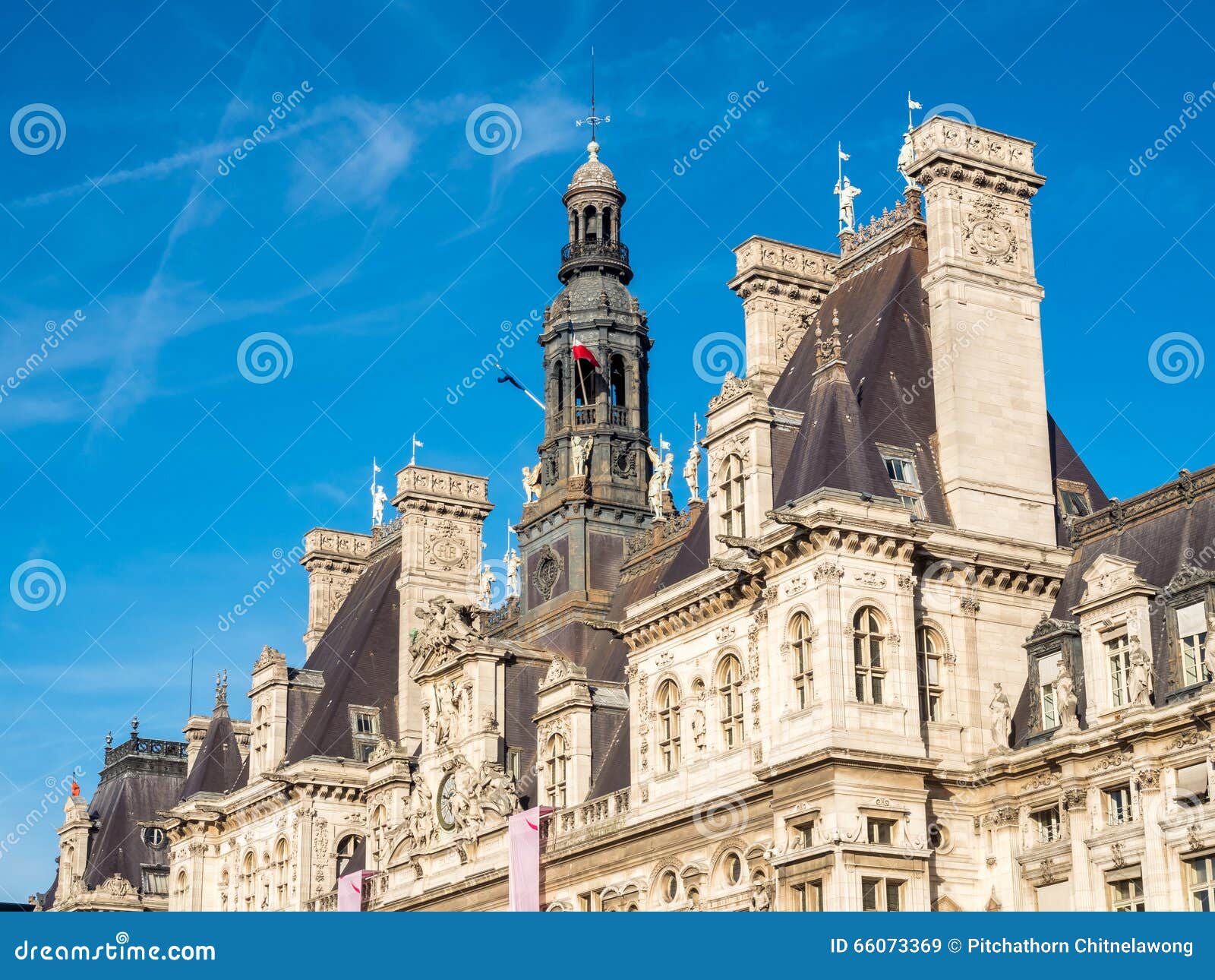 European Buildings in Paris Editorial Stock Image - Image of europe ...
