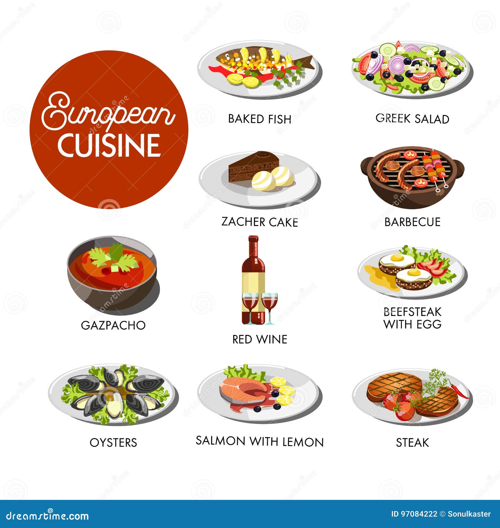 European Cuisine Menu Stock Vector Illustration Of Healthy 97084222 european-cuisine-menu-stock-vector-illustration-of-healthy-97084222