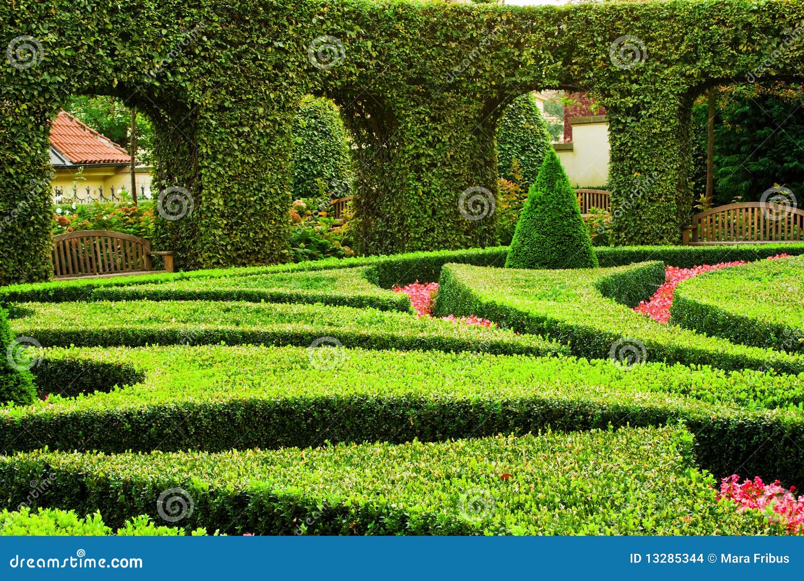 European garden stock photo. Image of garden, europe 13285344