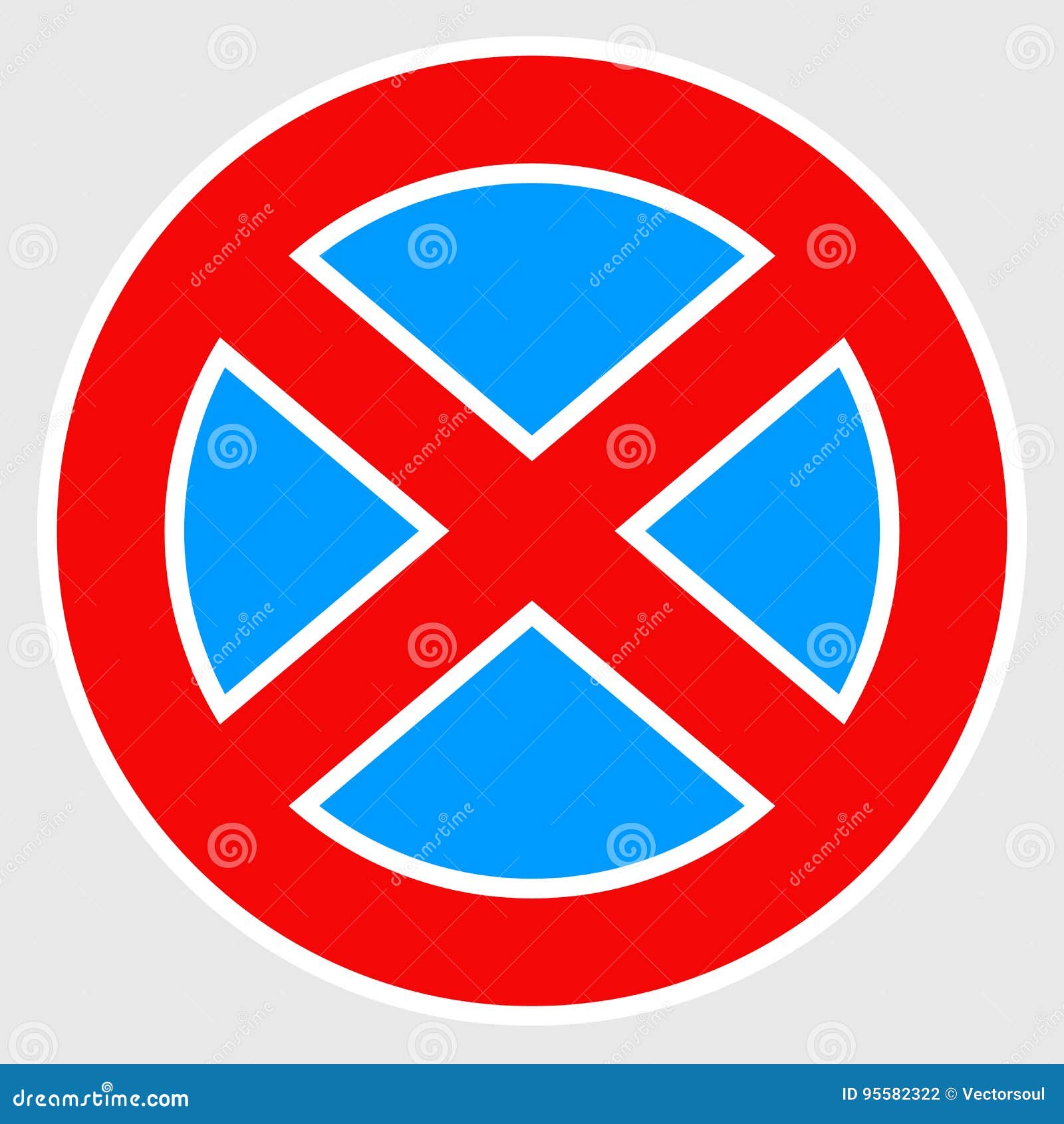 Forbidden symbol icon Royalty Free Vector Image