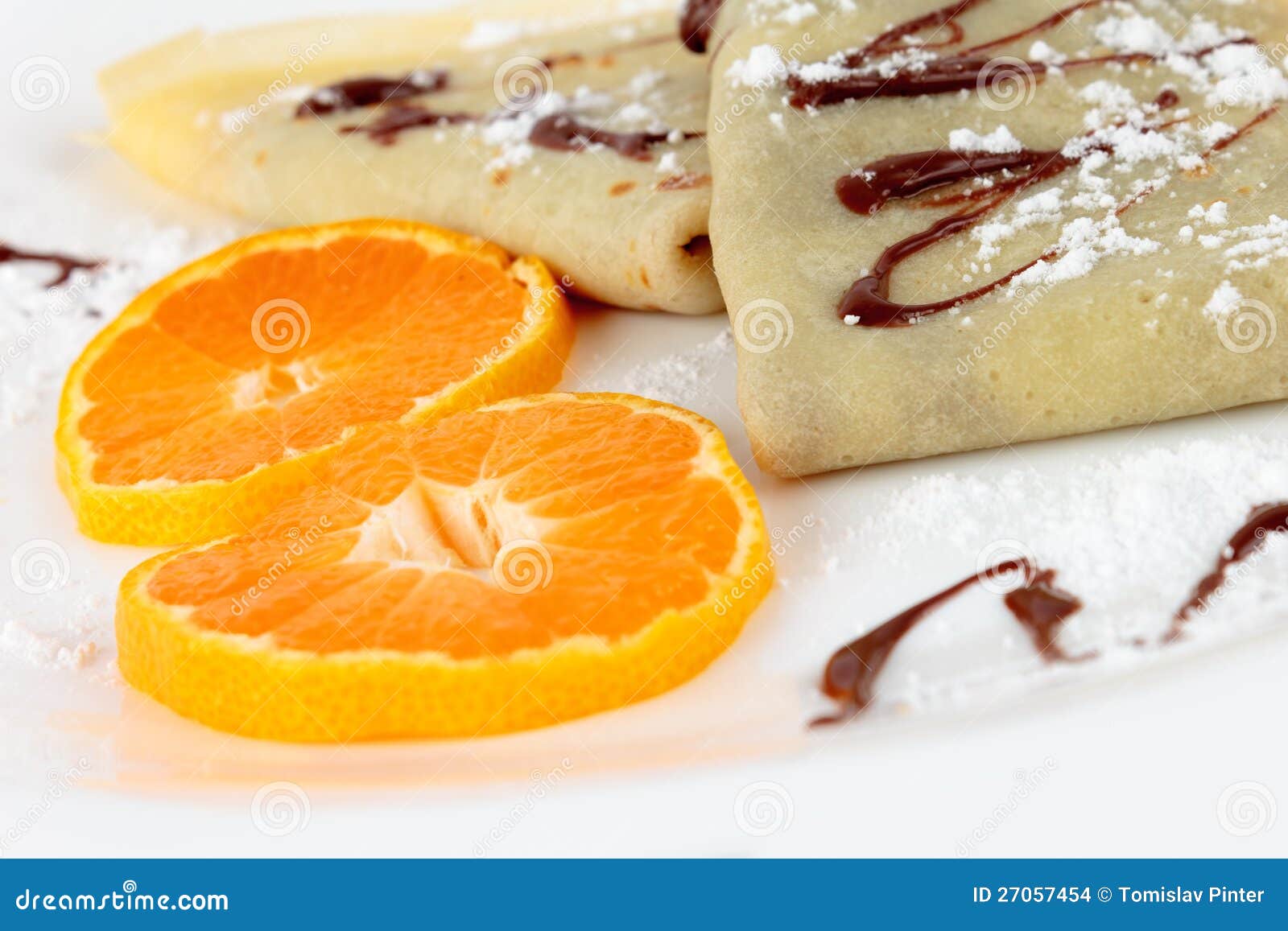 European pancakes stock photo. Image of close, cake, gourmet 27057454