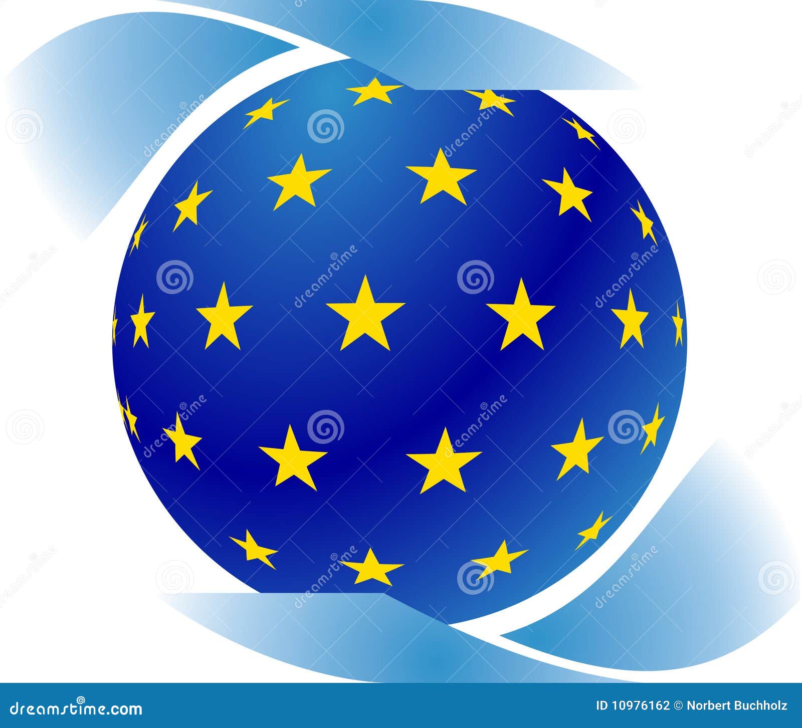 European symbol stock vector. Illustration of symbol - 10976162