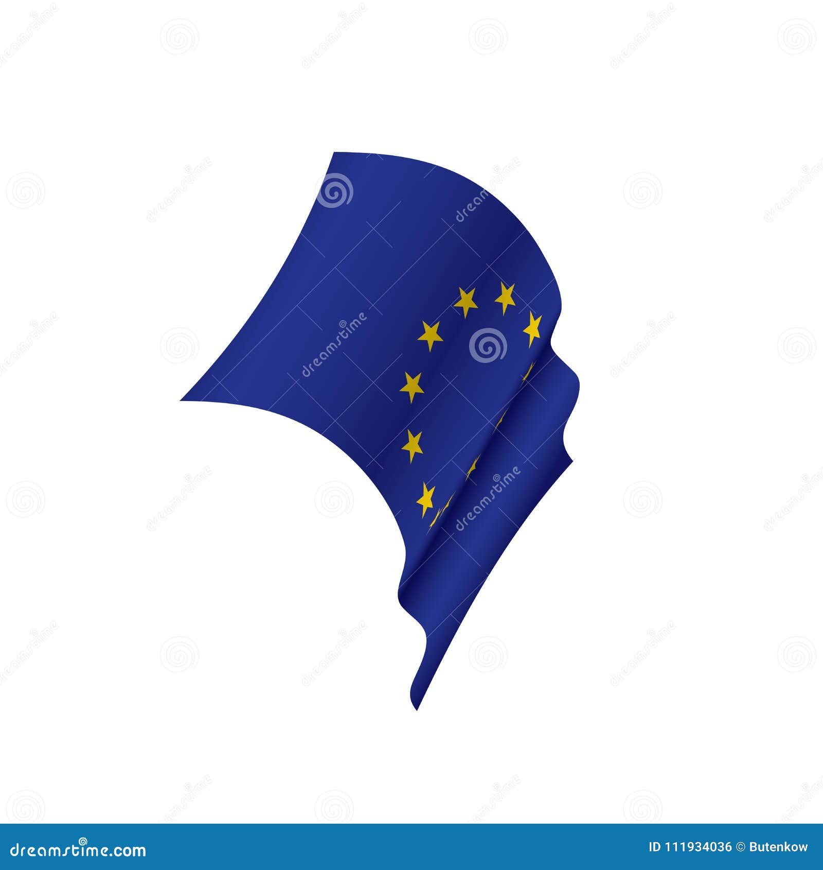 Download European Union Flag, Vector Illustration Stock Vector ...