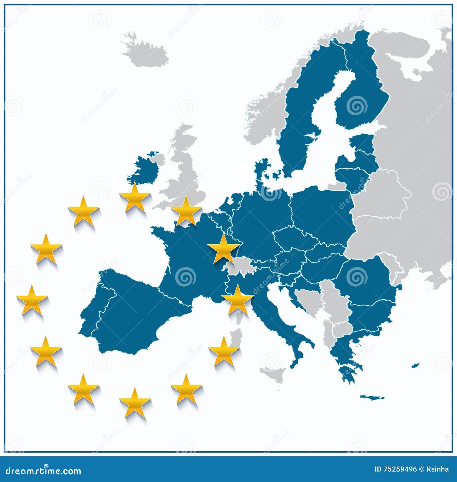 european union map