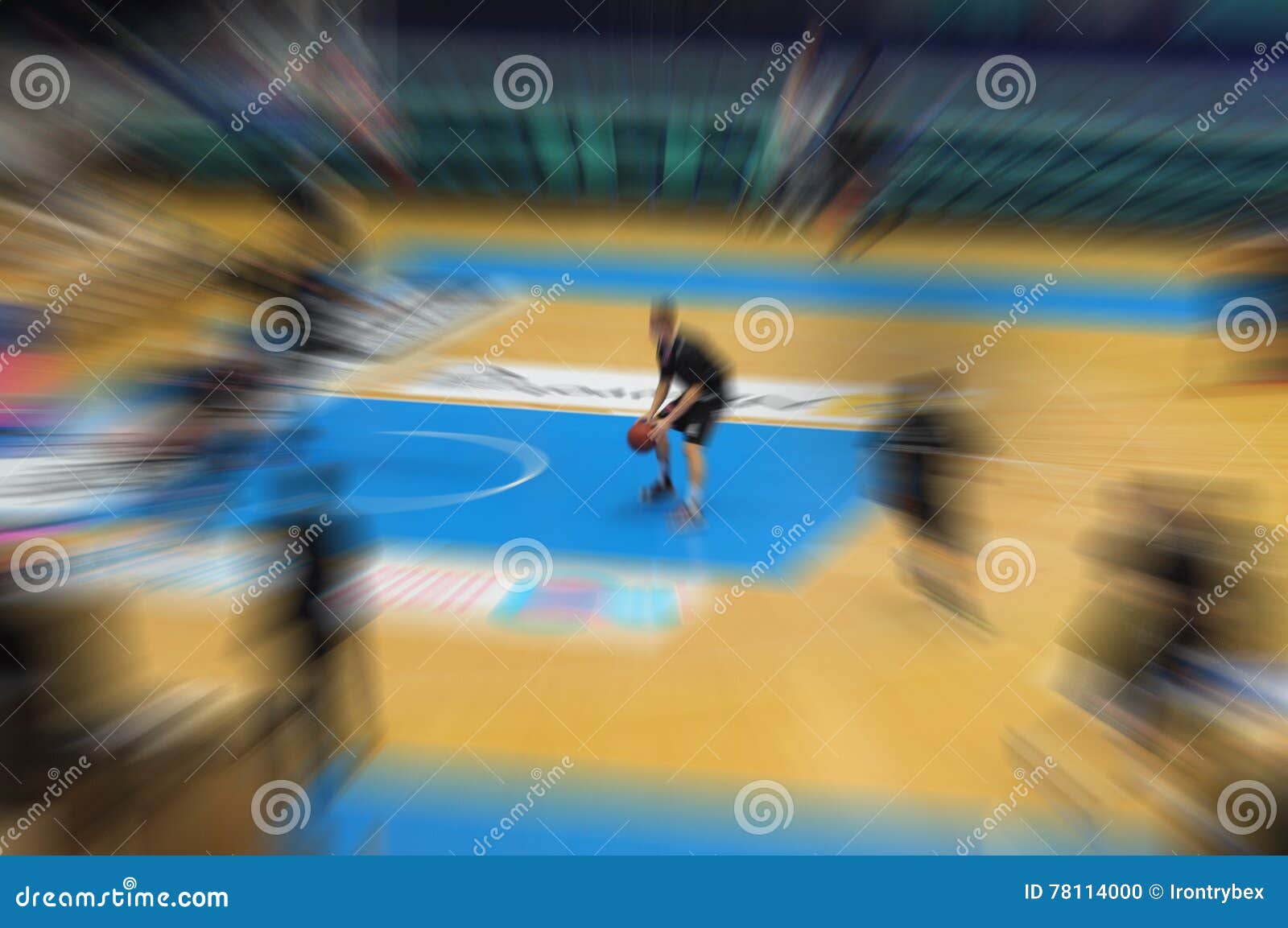 Europen Basketball Motion Blur Background Stock Photo Image of blur