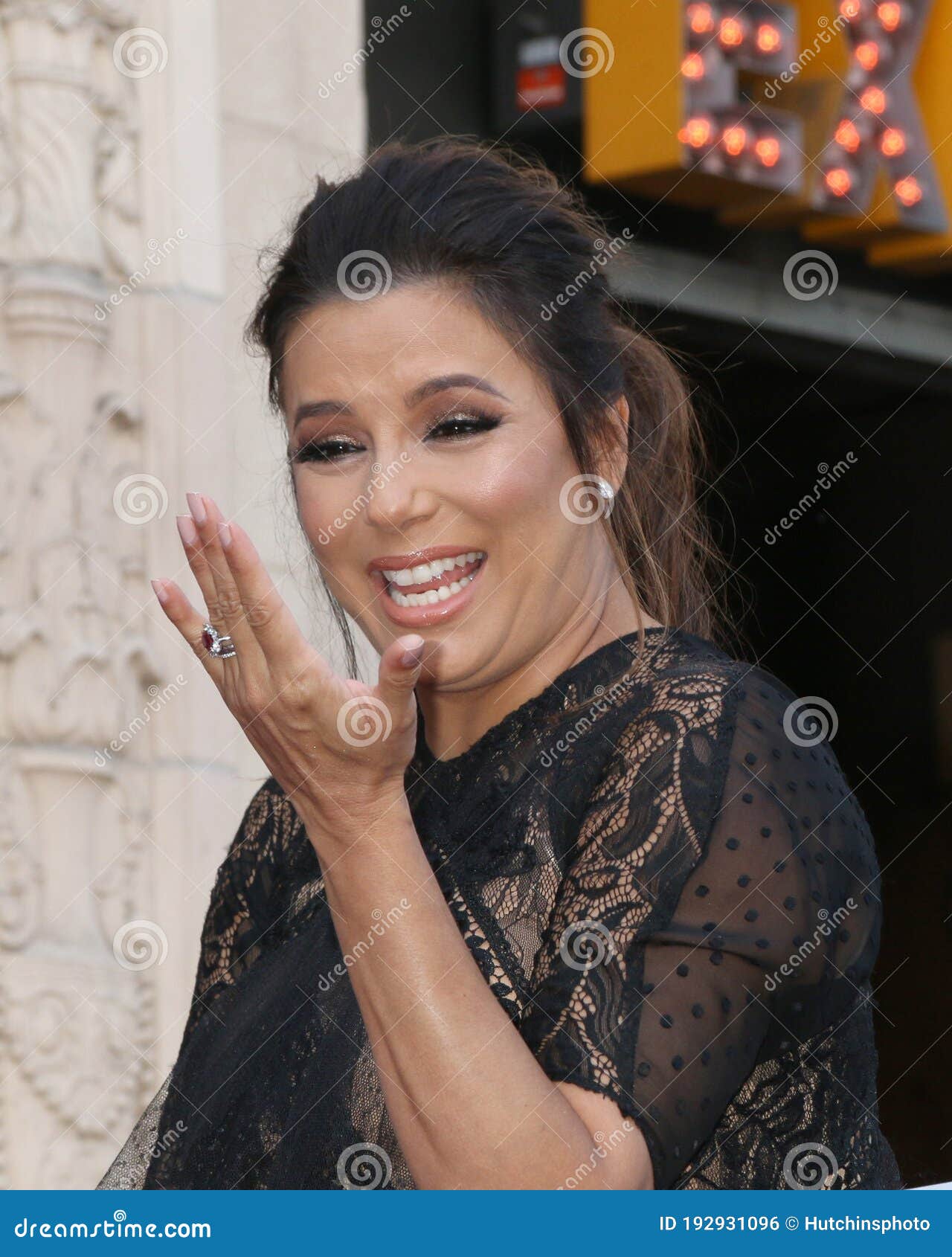 Eva Longoria Baston Star Ceremony Editorial Photo - Image of ...