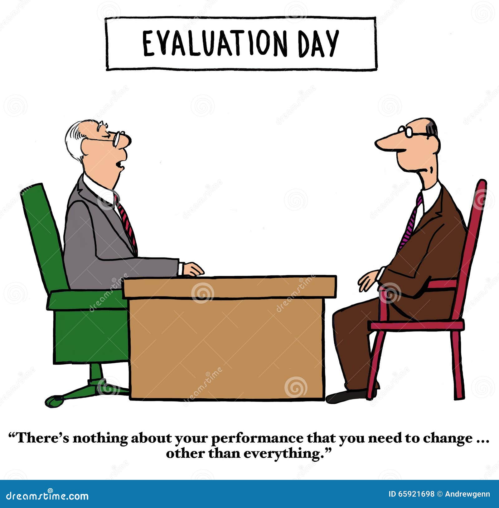 Evaluation Day stock illustration. Illustration of feelings - 65921698