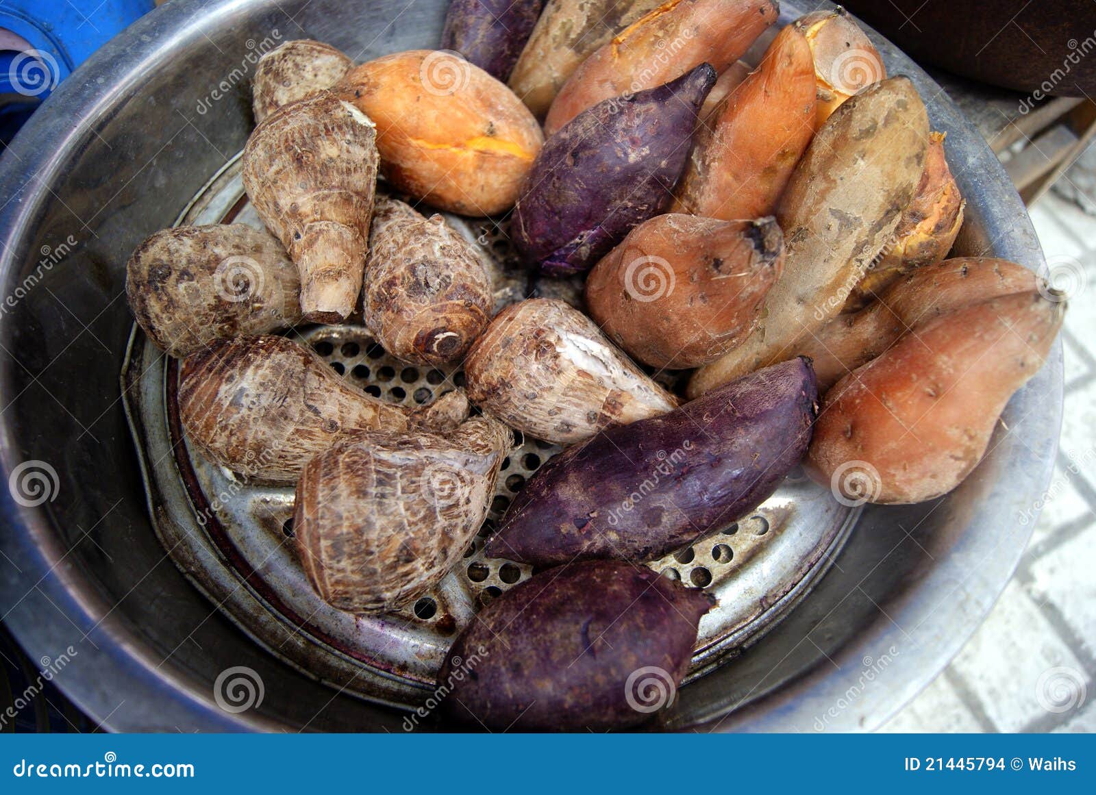 Evaporate Taro and Sweet Potato Stock Photo Image of taro, delicious