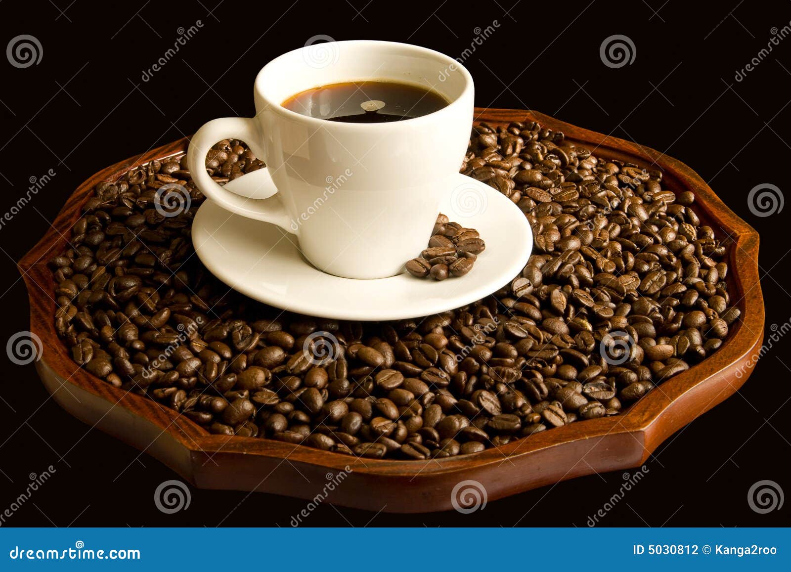 Evening coffee stock photo. Image of black, drink, table 5030812