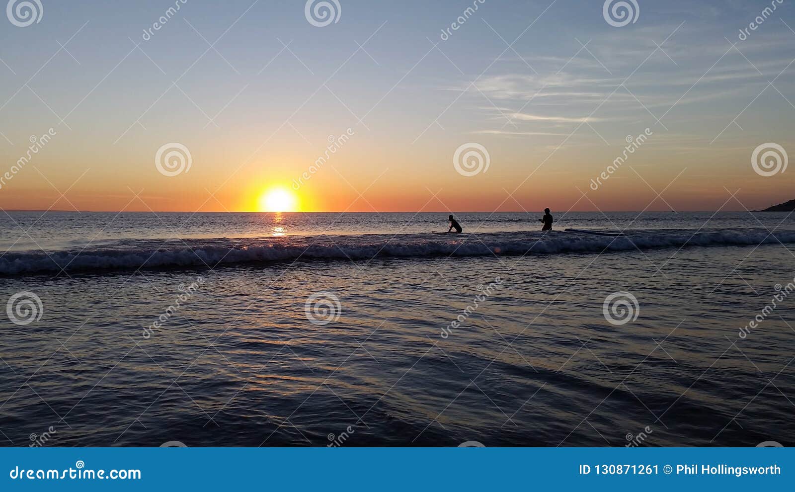 Evening surf stock image. Image of last, surf, evening 130871261