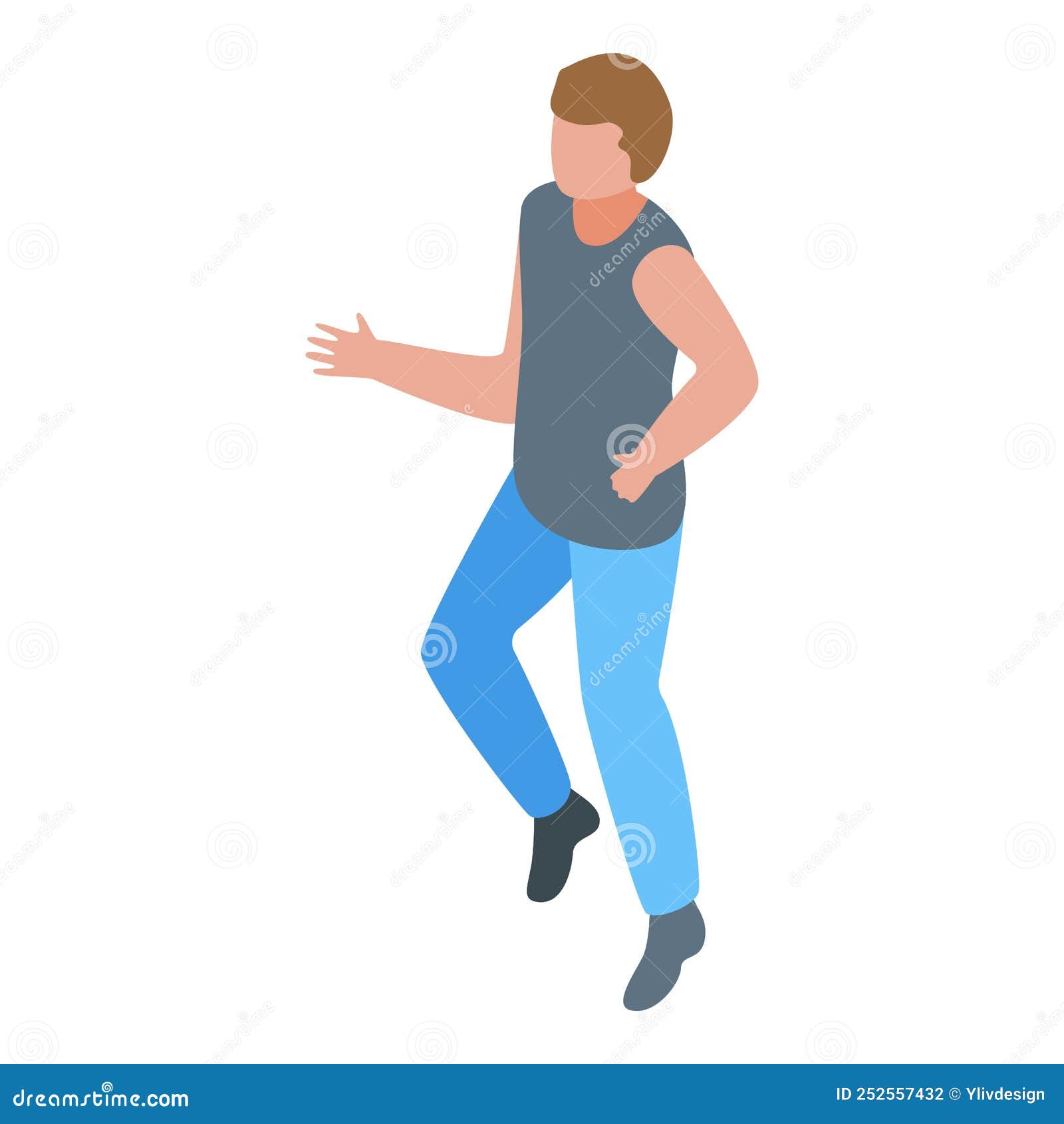event marketing icon isometric . business customer